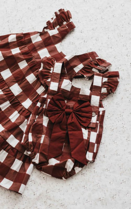 Gingham Playsuit/Dress (Pre-Order)