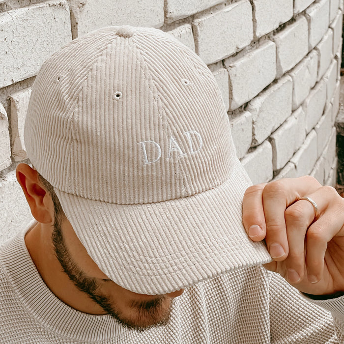 'Dad' Corduroy Cap