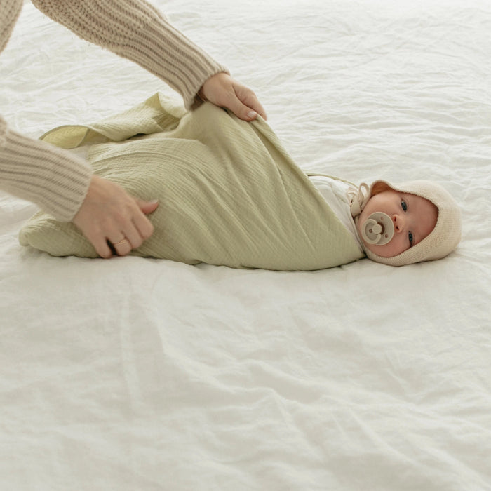 Soft Swaddle - Pea