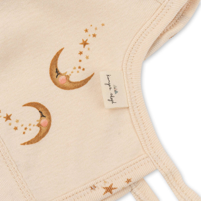 Organic Cotton Newborn Bonnet - Moon Blush