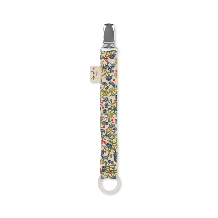 Organic Cotton Pacifier Strap - Jardin de Fleurs