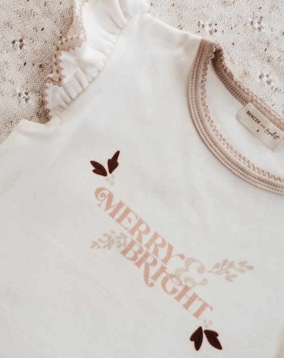 Merry & Bright Bodysuit/ Tee