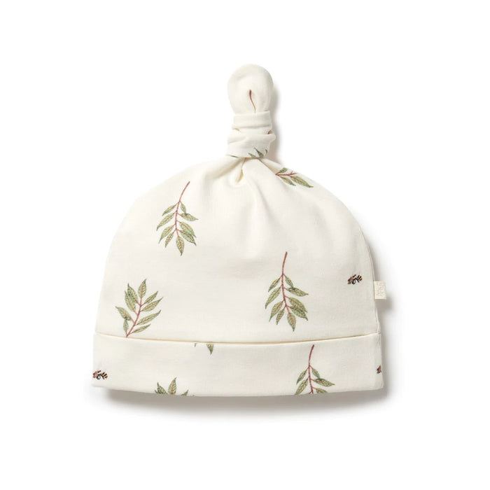 Organic Knot Hat - Busy Bee