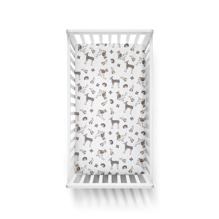 Woodland Fitted Cot Sheet